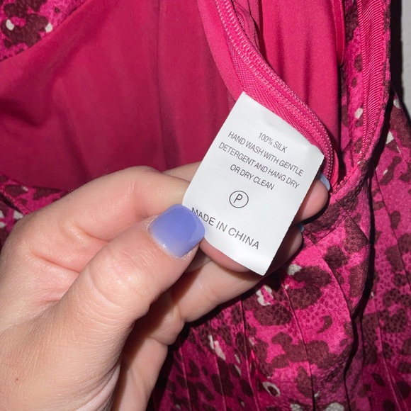 Marie Oliver Edie Midi Skirt Hot Pink / Barbie Pink / Cheetah Print - Picture 8 of 8